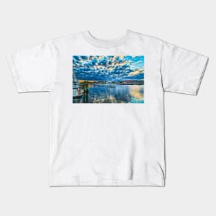 Falmouth Harbor Cape Cod Kids T-Shirt